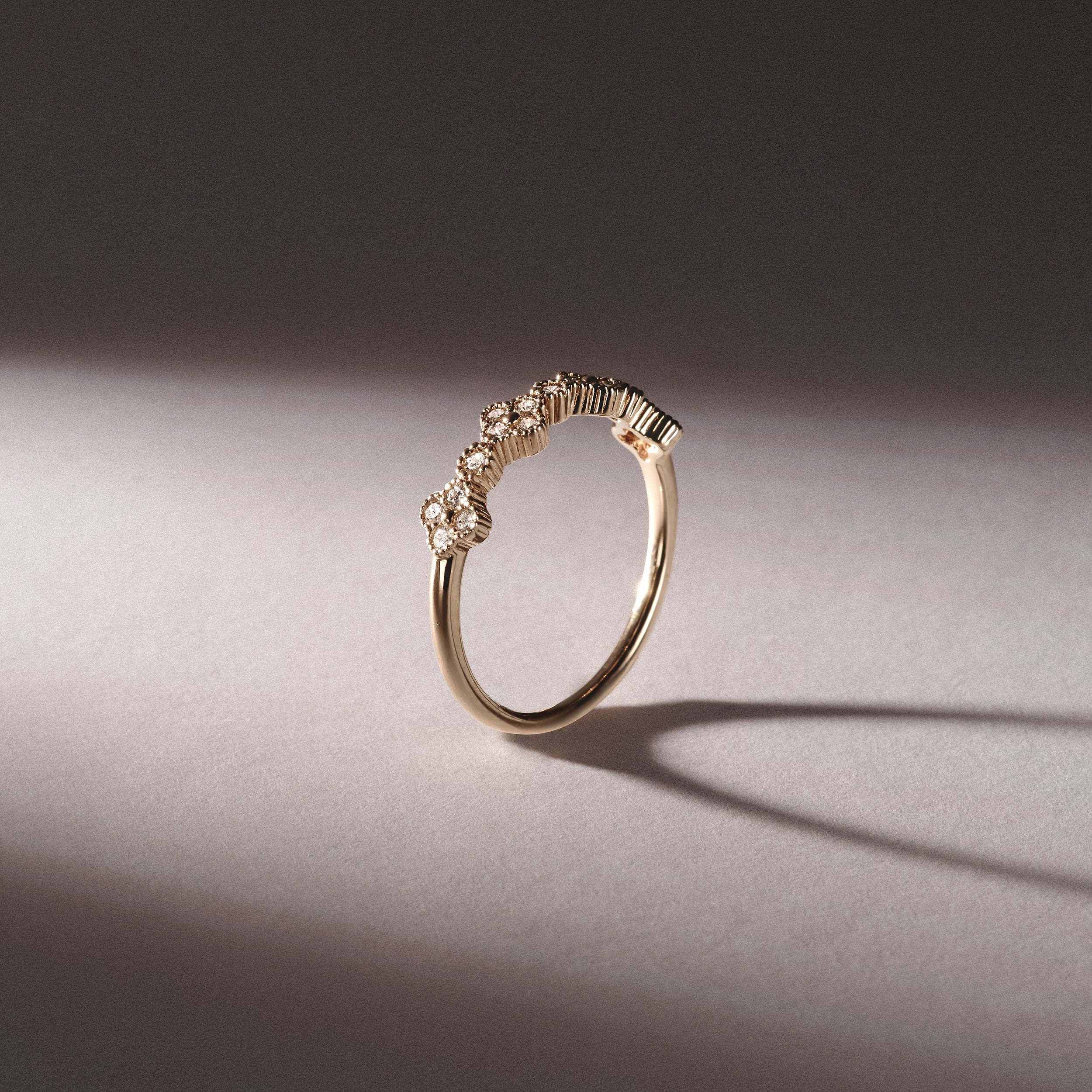 Alegria Lab Diamond Ring 0.27ct in 18k Gold Vermeil